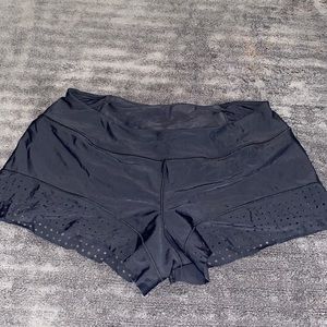 Lululemon cut out design shorts